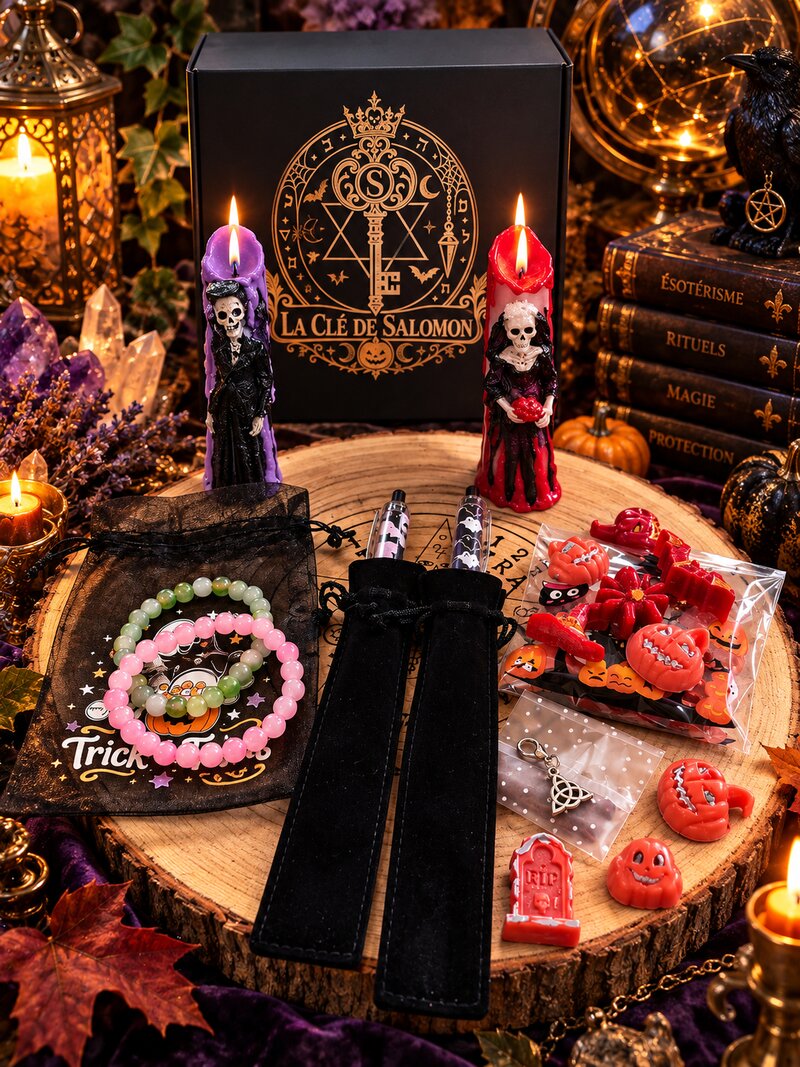 Box Mystère d'Octobre Spécial Halloween, La Clé De Salomon